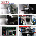 Taiwan Double broche CNC Lathe 3 Axe 5 Axe Métal Turning Lice de lit CNC Lathe Machine Prix